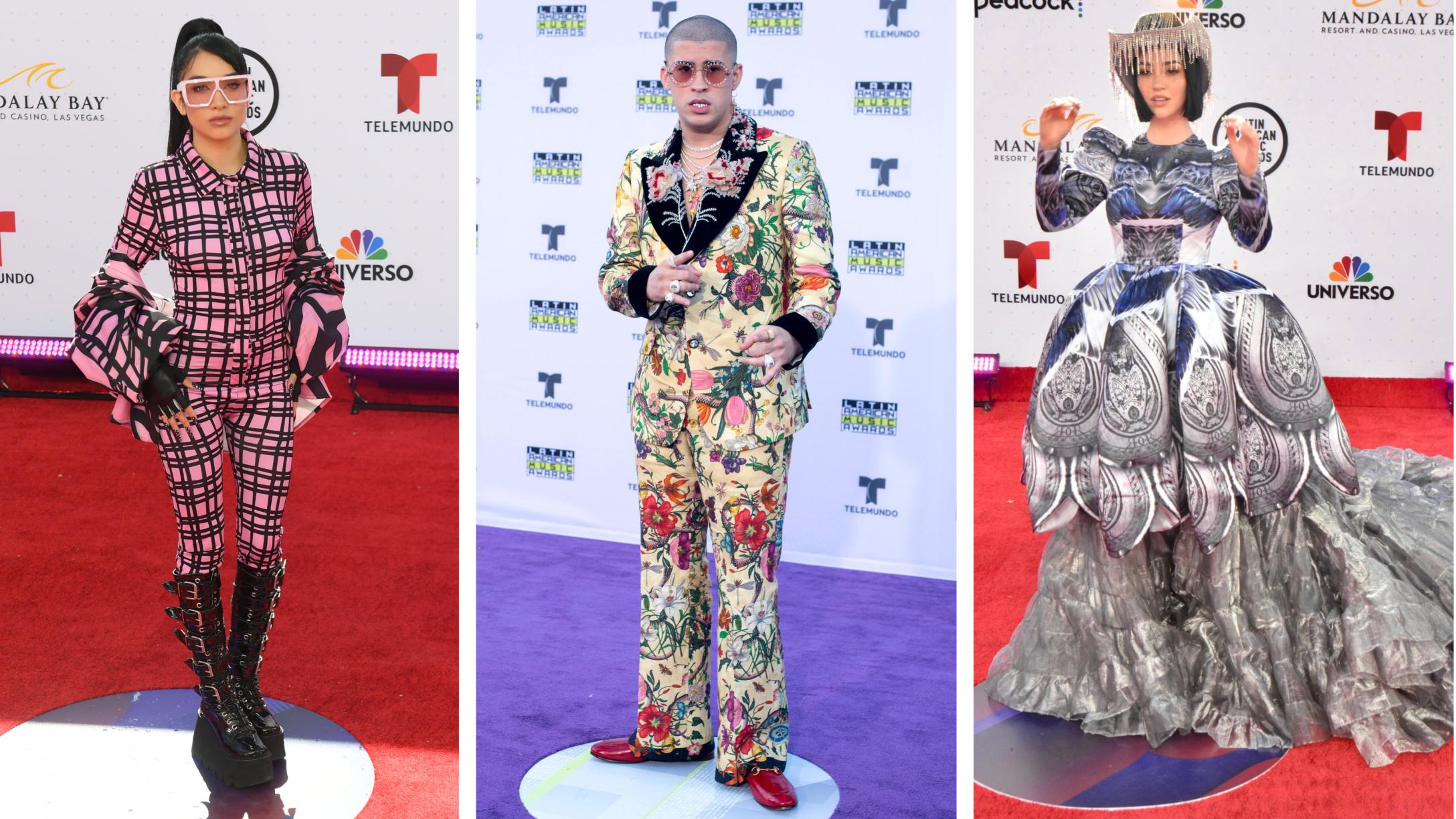 Peores looks en la historia de los Latin American Music Awards.