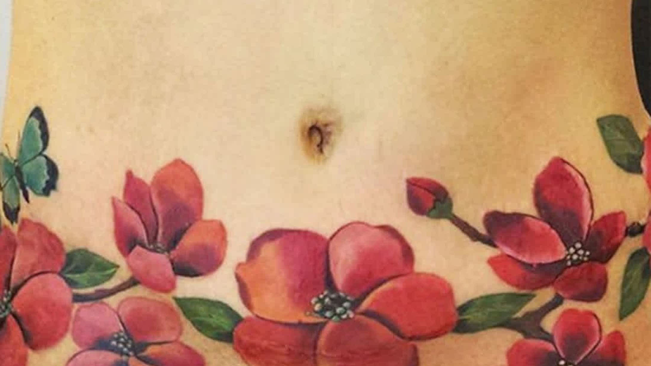 C-section tattoos