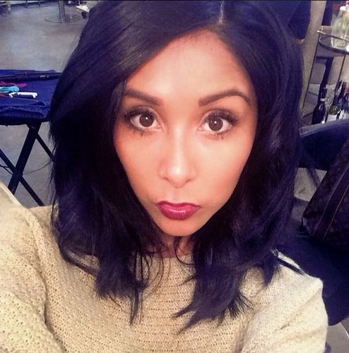 Snooki chops all her hair off