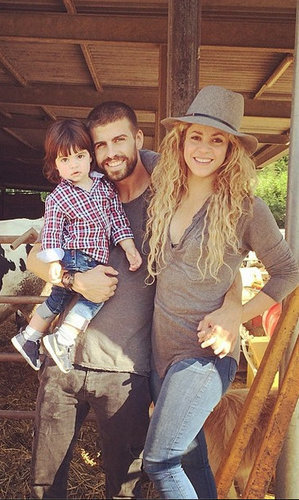 shakira familia verano