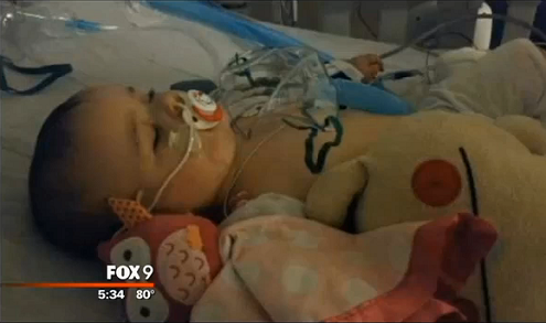 baby hospitalized after swallowing detergent pod