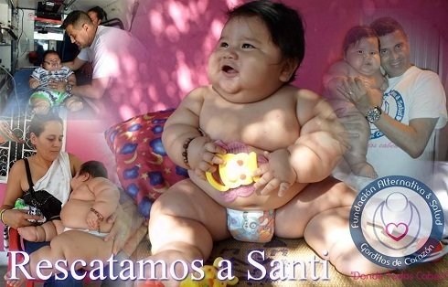 Santiago fattest baby