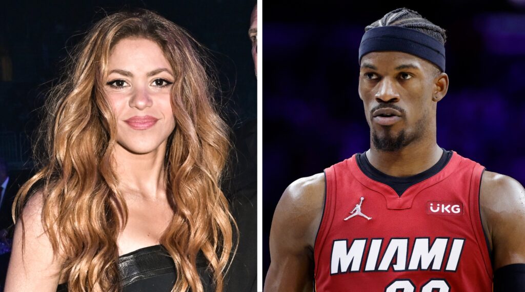 Jimmy Butler y Shakira
