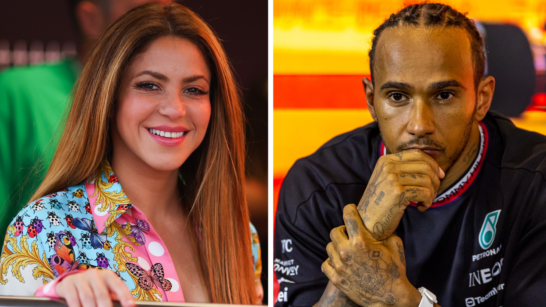 Shakira y Lewis Hamilton sí serían novios