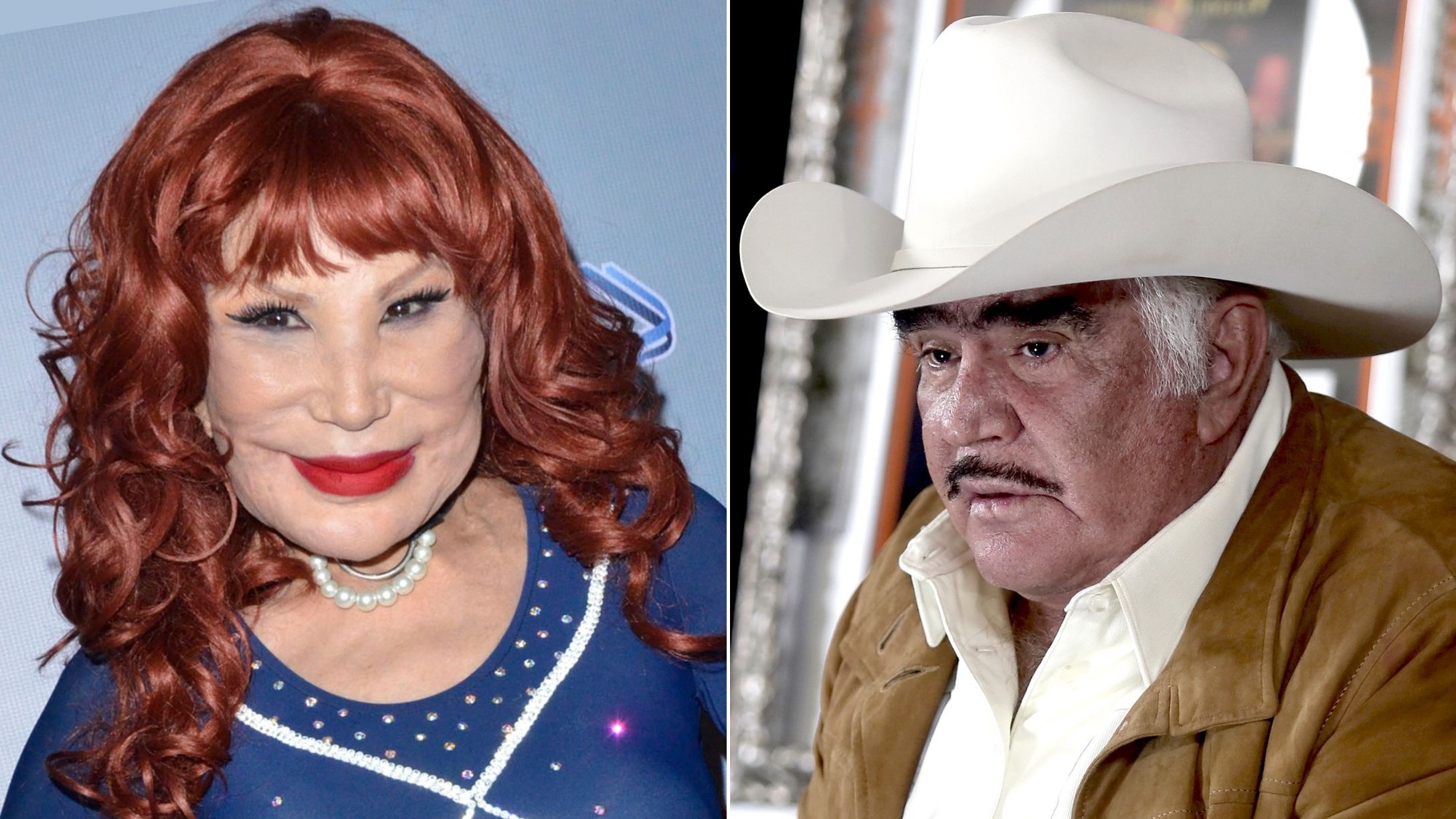 Lyn May y Vicente Fernández