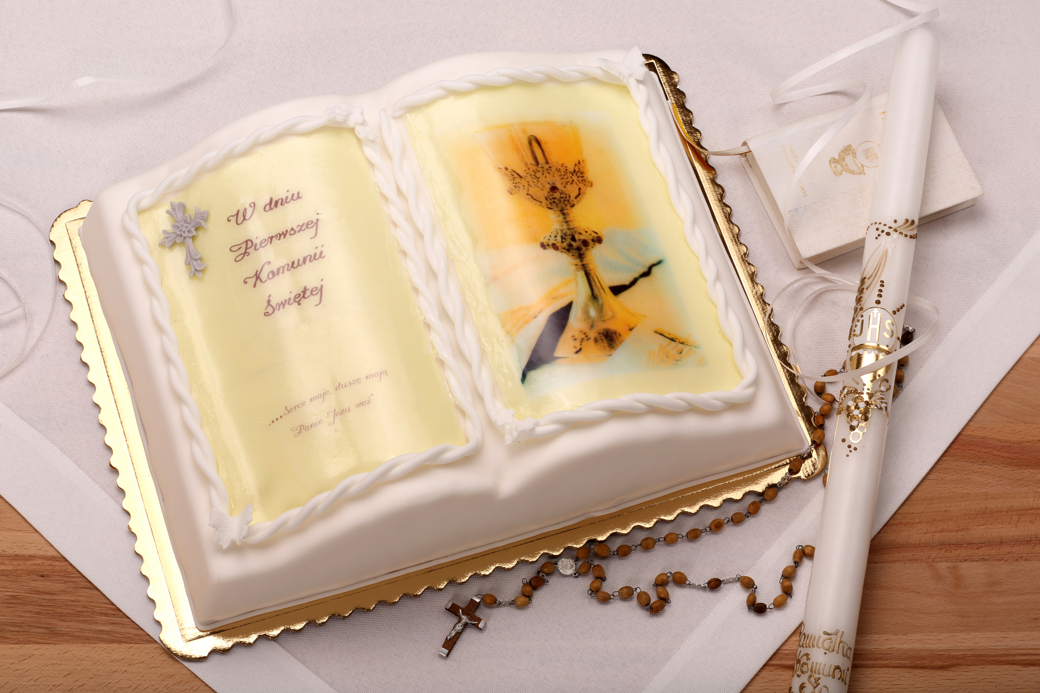 First holy communion cake