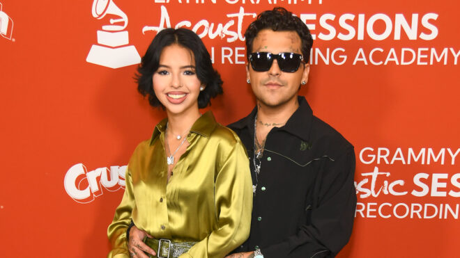 Christian Nodal y Ángela Aguilar