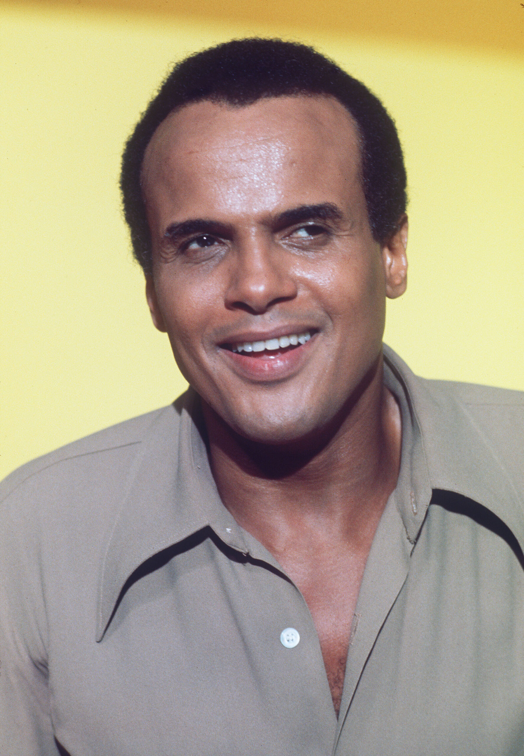 Portrait of Americain singer Harry Belafonte taken