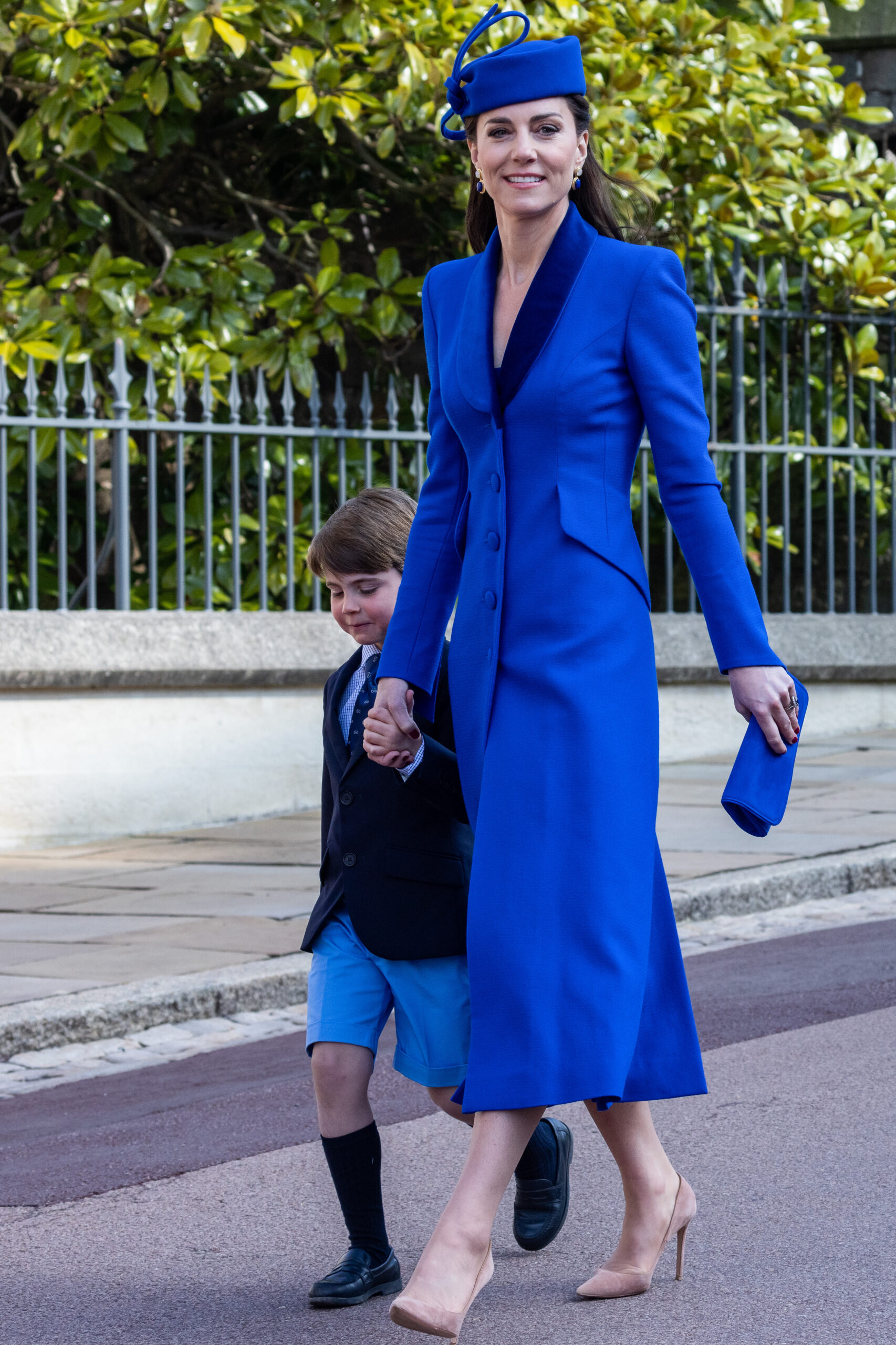 Royal Family Attend Easter Sunday Church Service Windsor