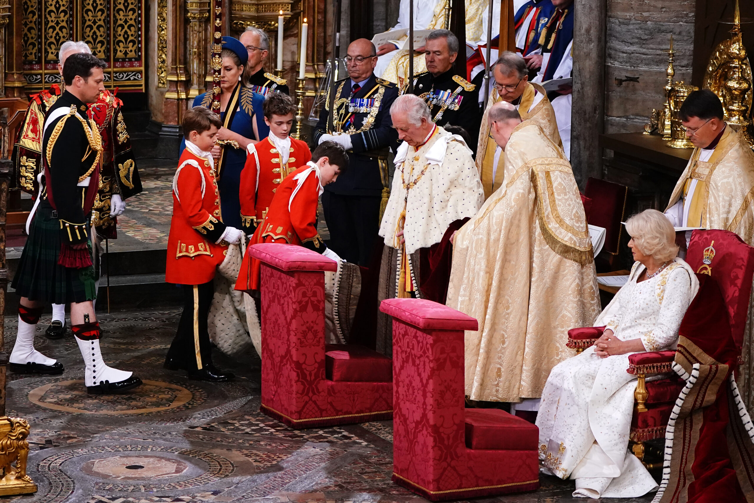 Their Majesties King Charles III And Queen Camilla - Coronation Day