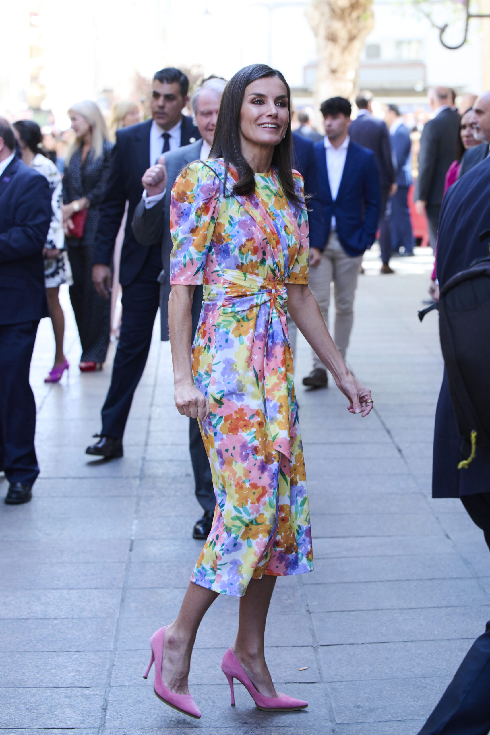 Queen Letizia Of Spain Attends "Tour Del Talento" In Cordoba