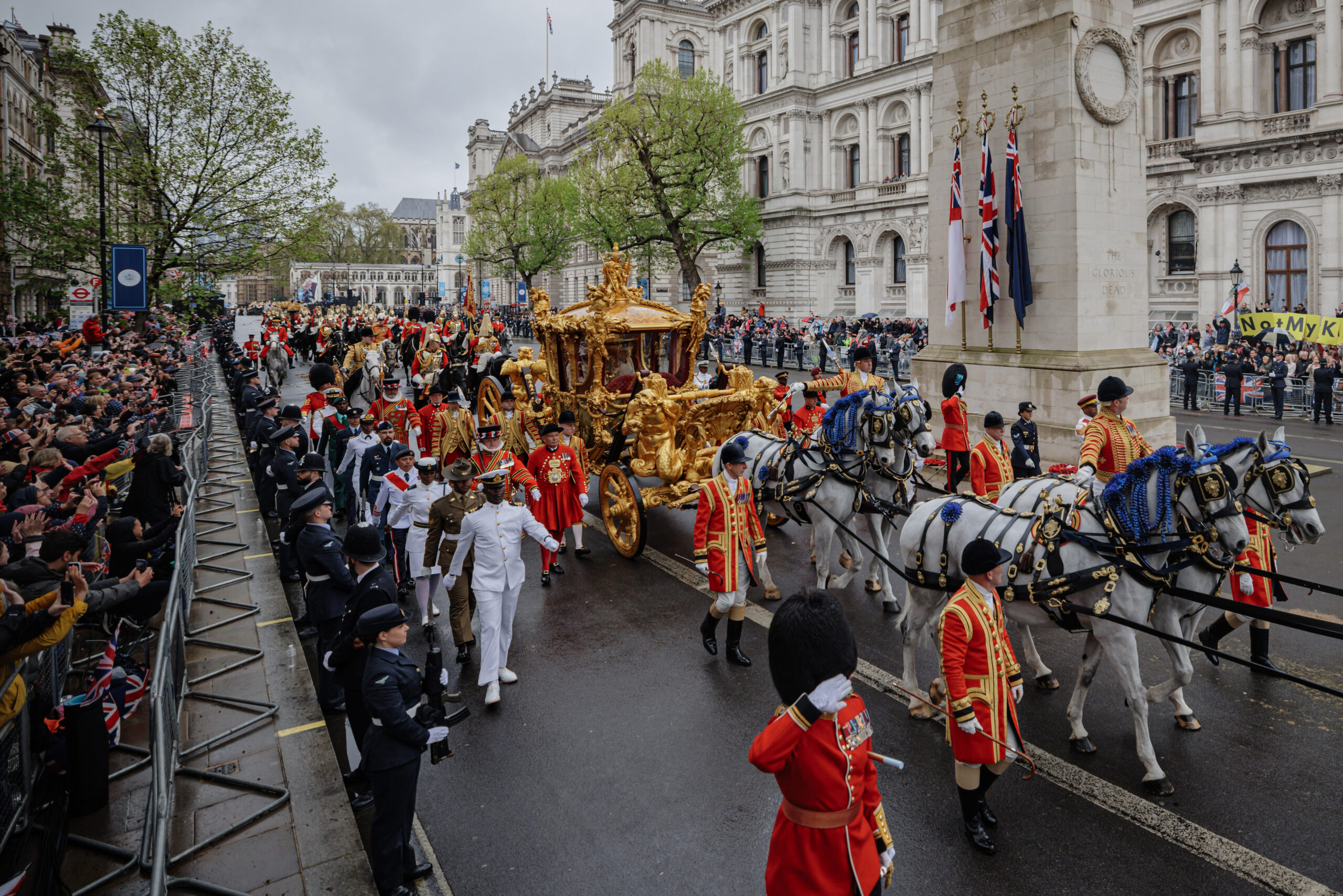 Their Majesties King Charles III And Queen Camilla - Coronation Day