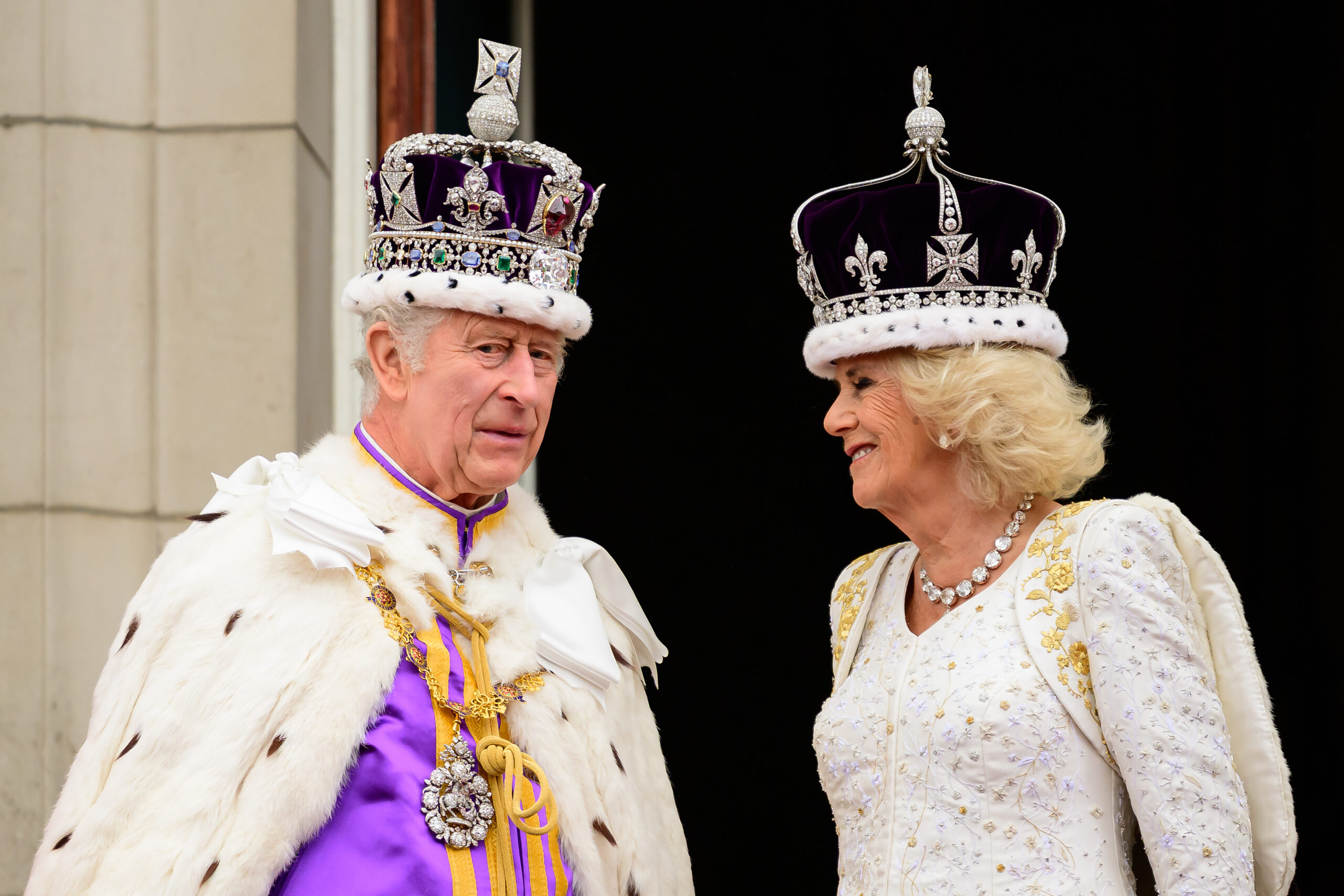 Their Majesties King Charles III And Queen Camilla - Coronation Day