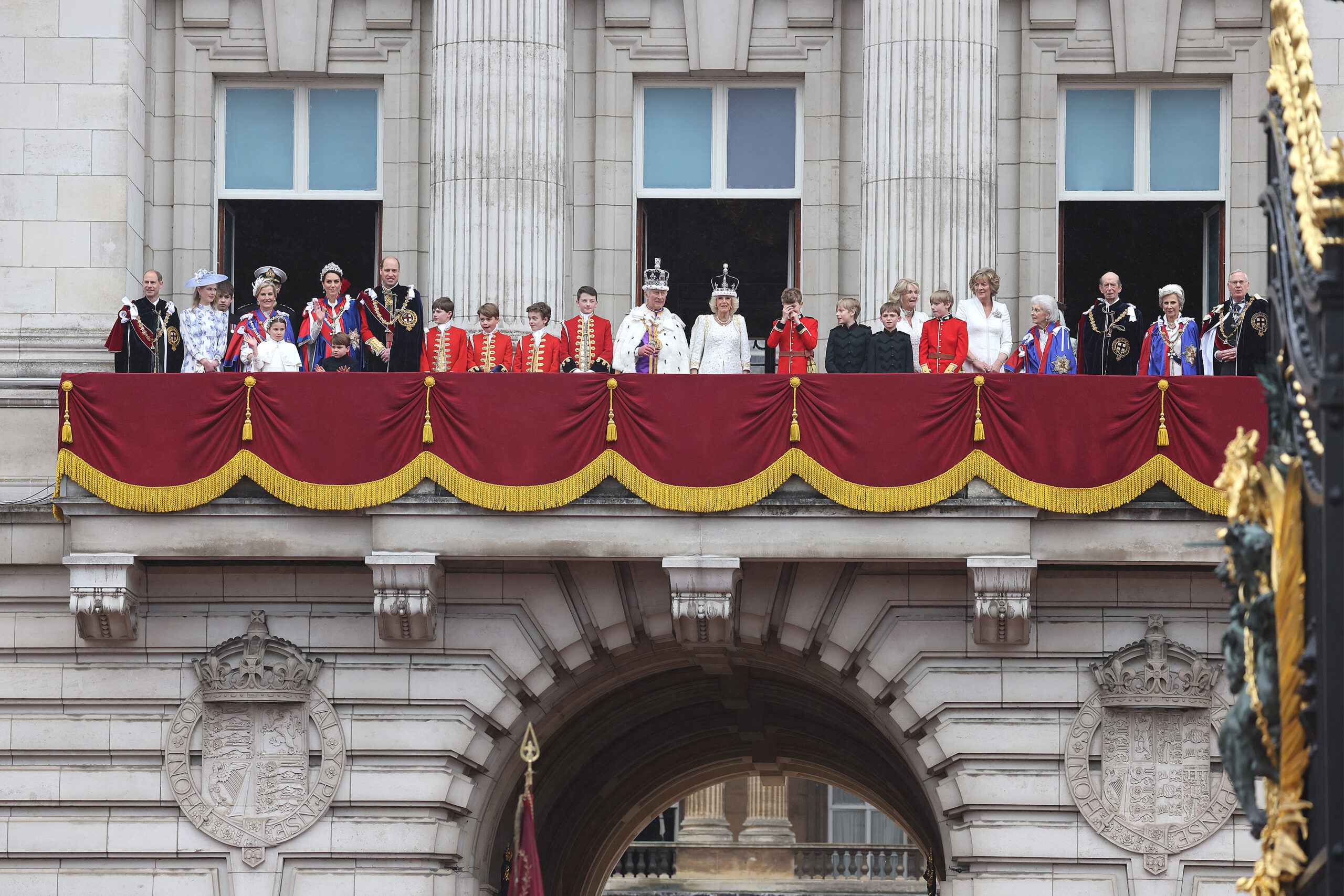 Their Majesties King Charles III And Queen Camilla - Coronation Day