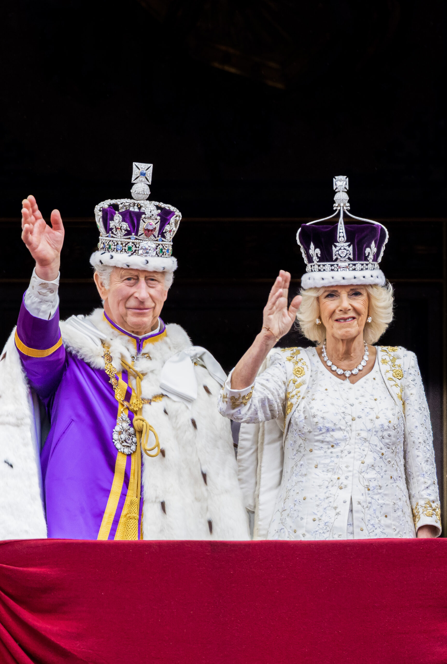 Their Majesties King Charles III And Queen Camilla - Coronation Day