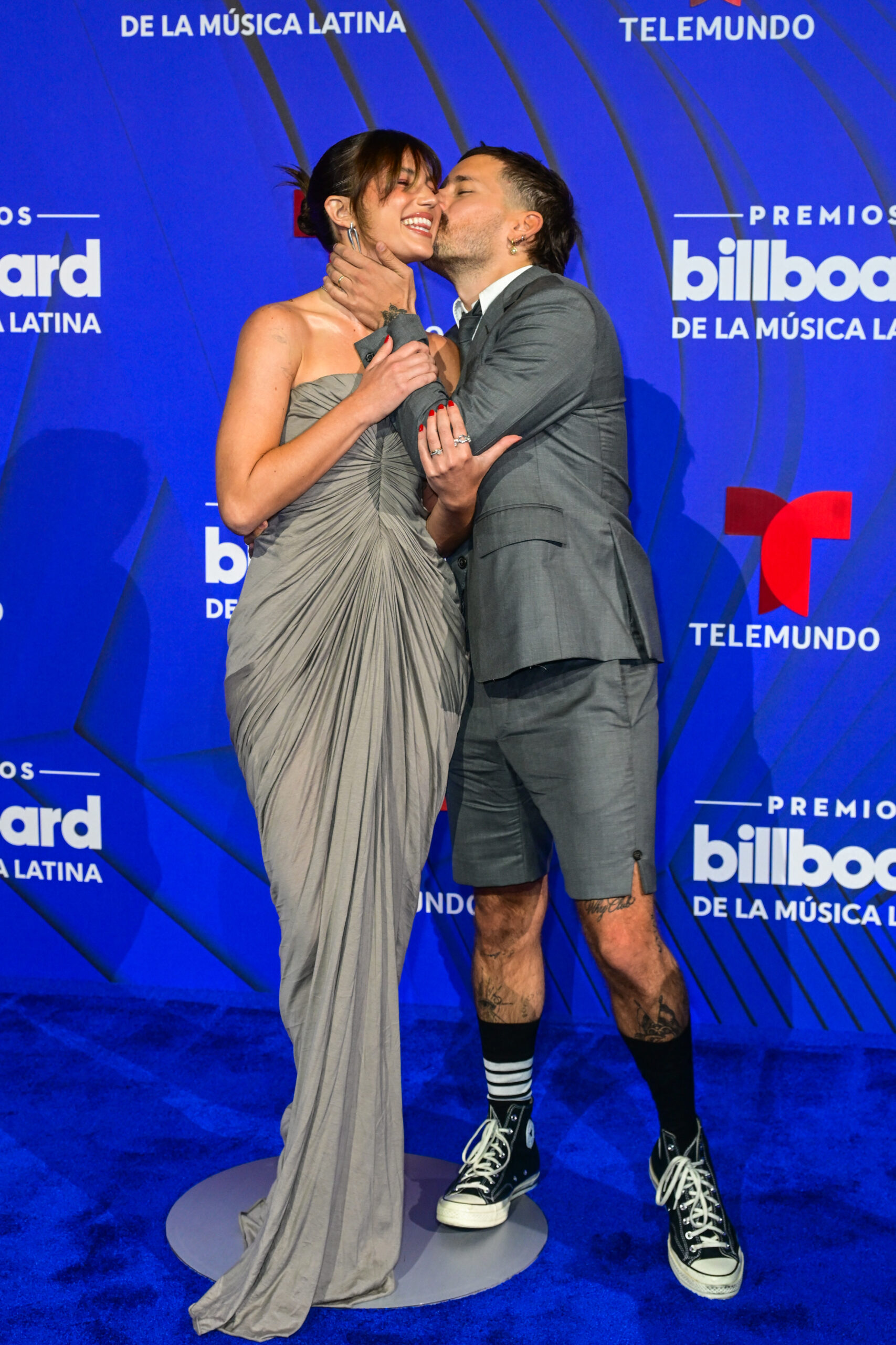 US-ENTERTAINMENT-BILLBOARD-MUSIC-LATIN-RED CARPET-ARRIVALS