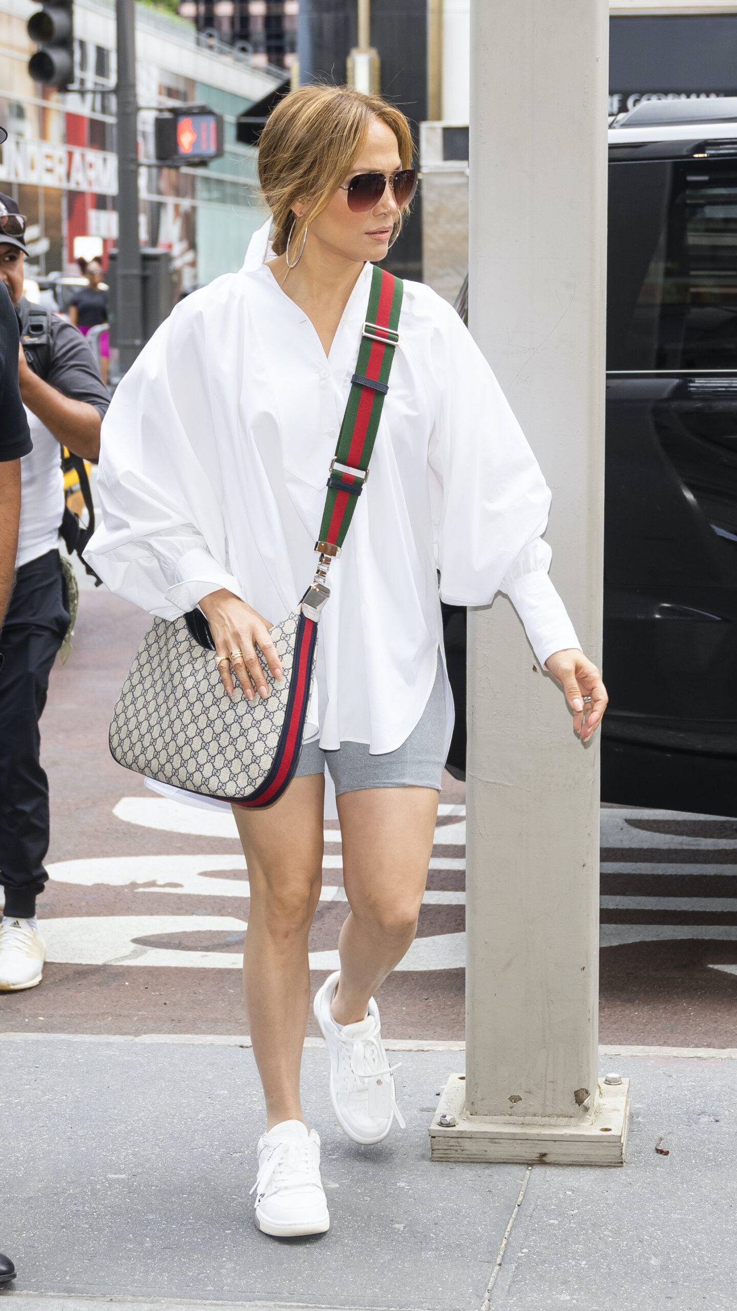 Celebrity Sightings In New York City - August 14, 2022