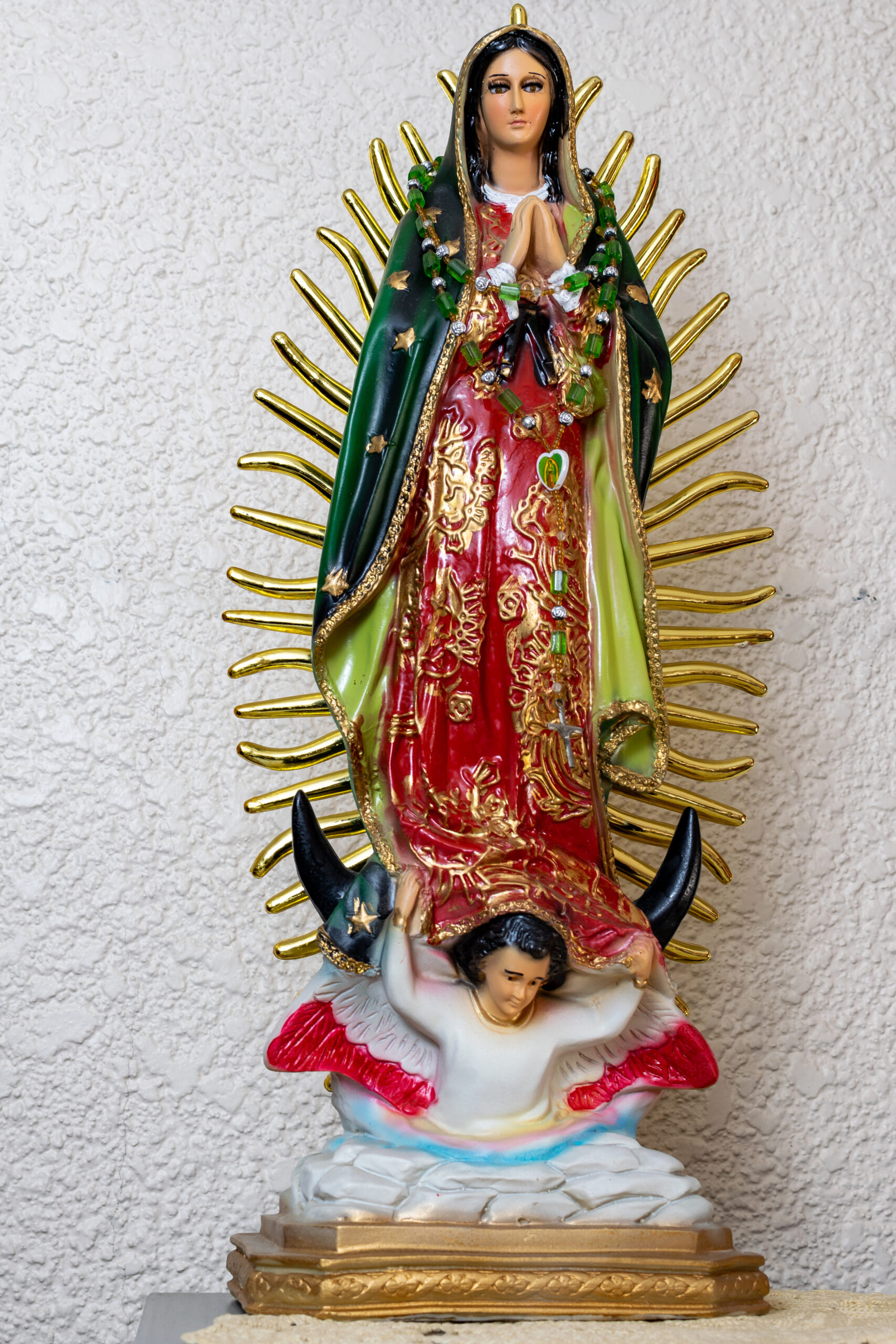 Virgin of Guadalupe figure