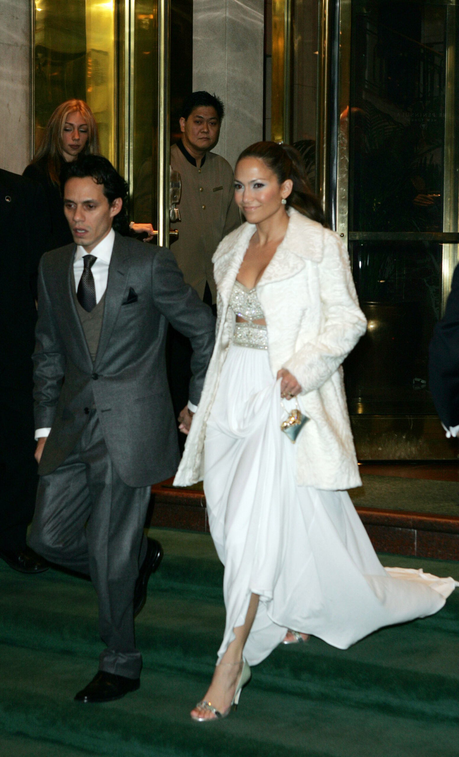 Jennifer Lopez and Marc Anthony Sighting - New York - October 5, 2004