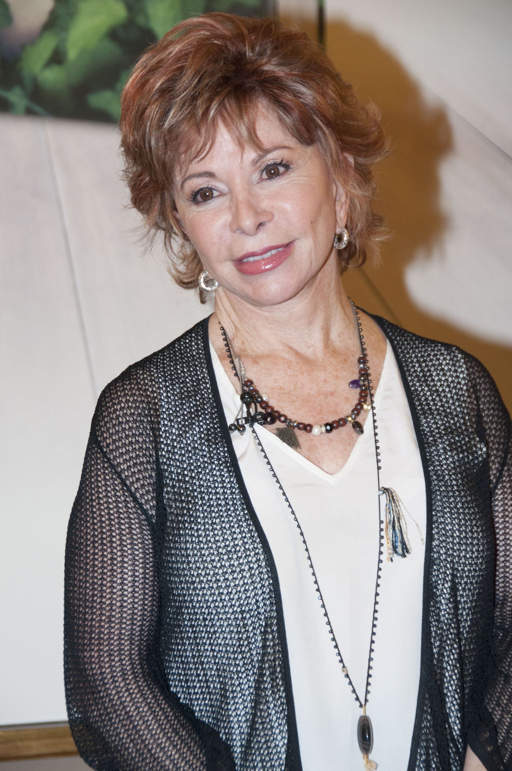 Isabel Allende At The Japanese Lover Book Launch In Madrid