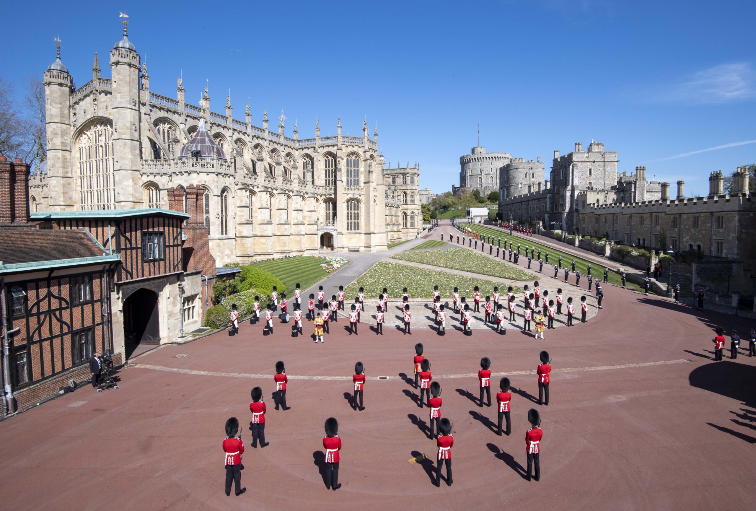 Royals Arrive At Prince Philip, The Duke Of Edinburgh's Funeral