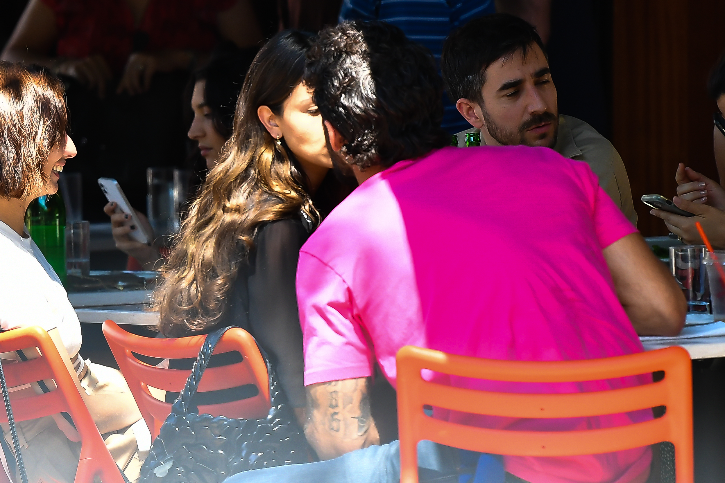 Eiza Gonzalez And New Boyfriend Paul Rabil Eat Lunch At Bar Pitti In Soho, New York City