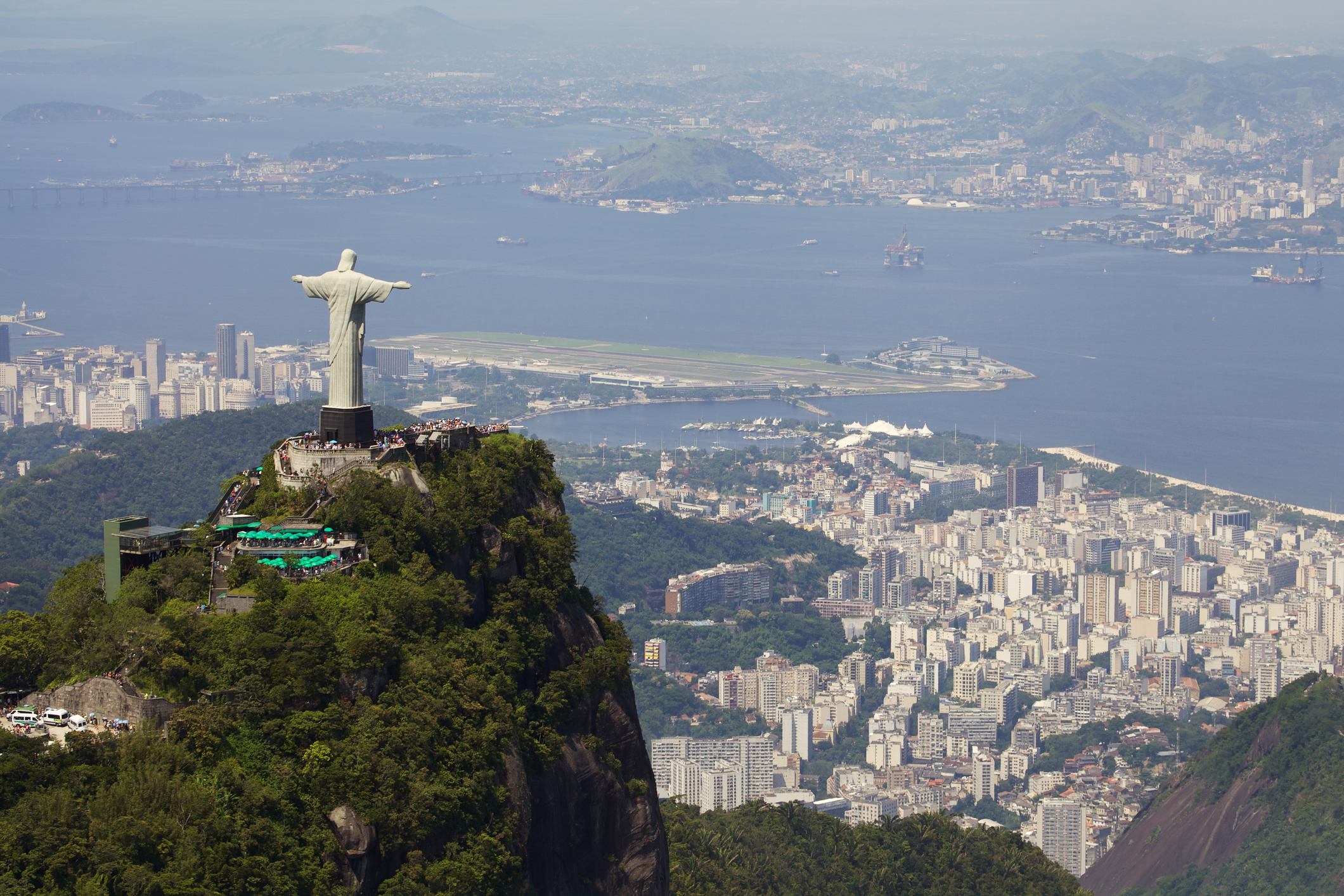 Aerial view of Rio de Janeiro