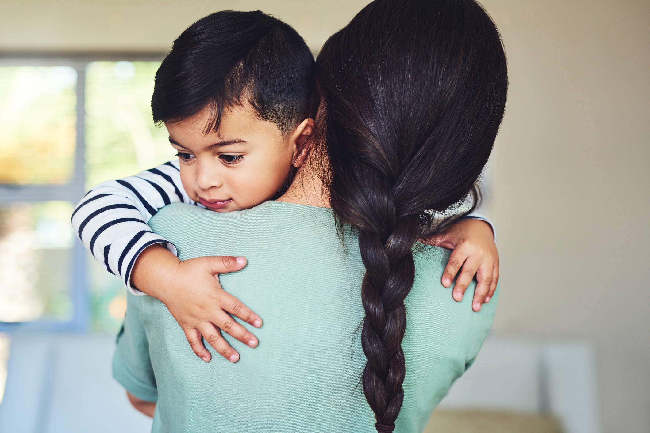 A mother's hug is filled with the most love