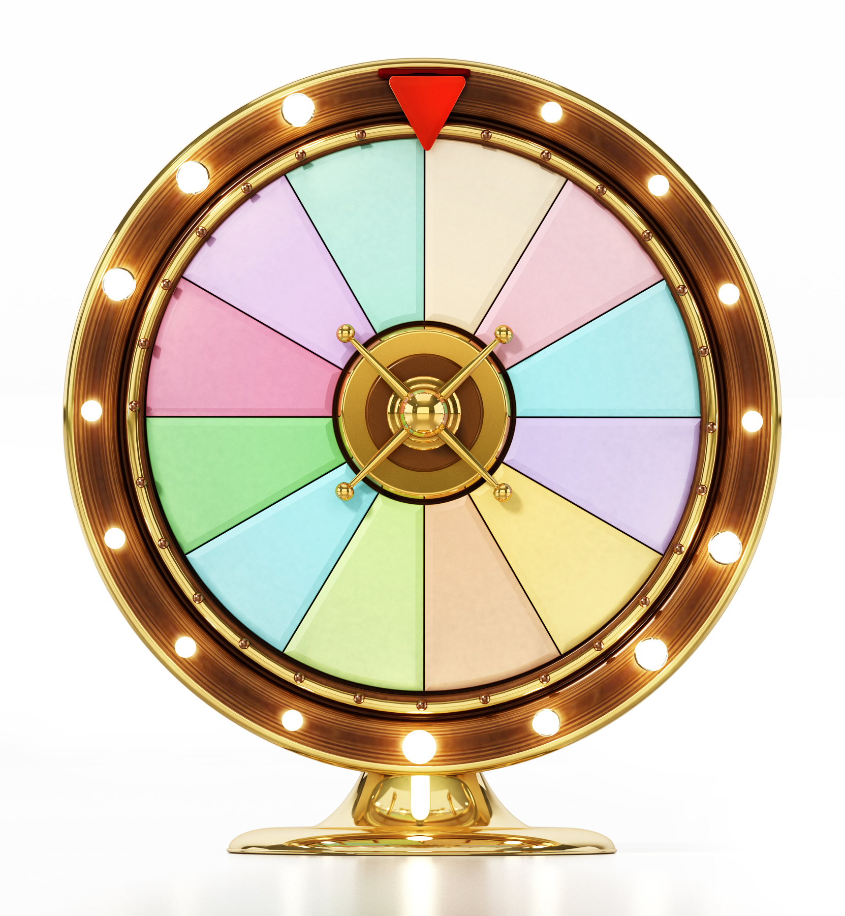 Generic prize wheel