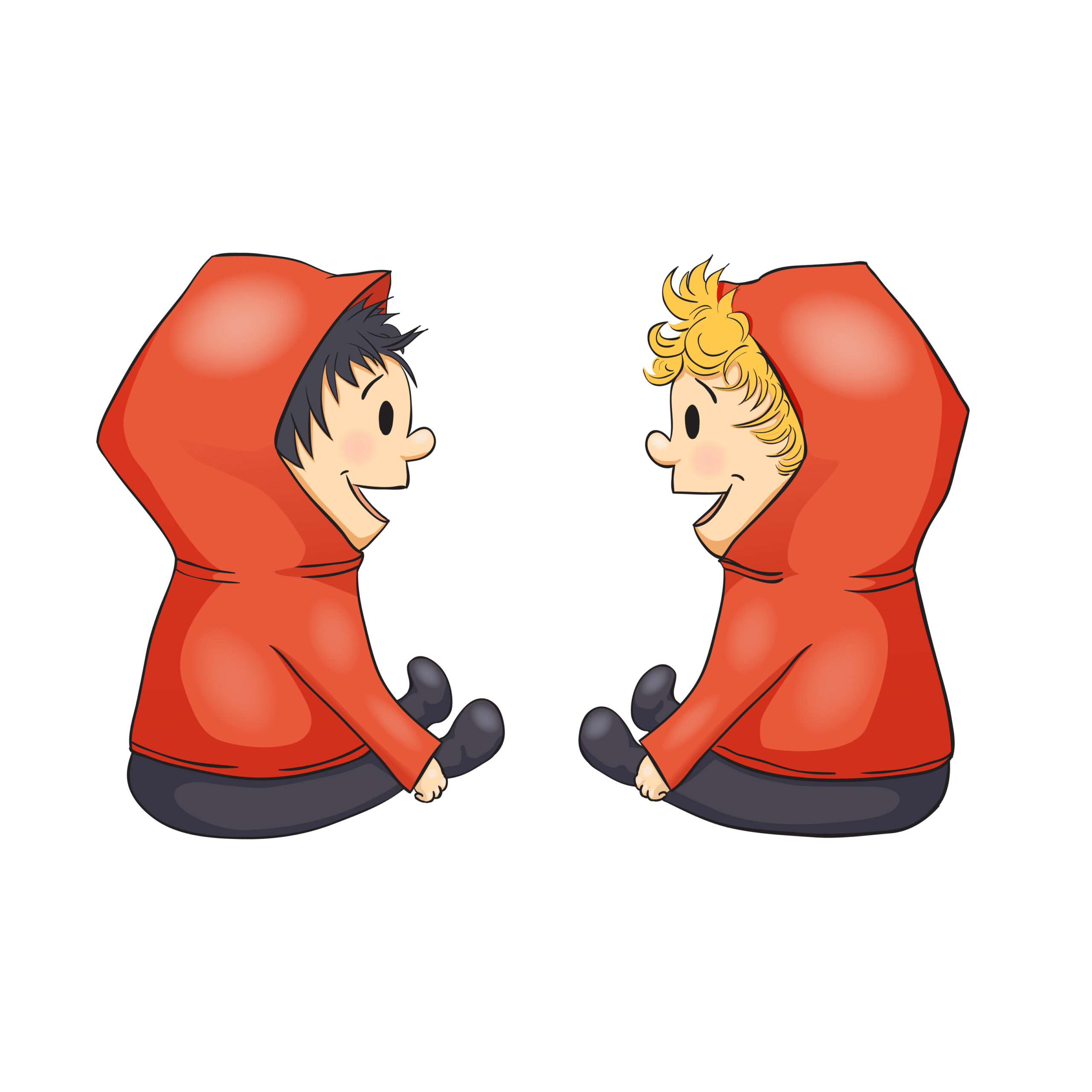 Illustration of Twin Boys