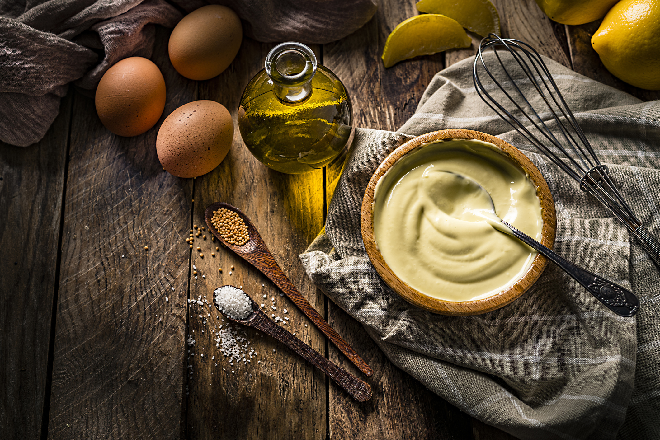 Homemade mayonnaise