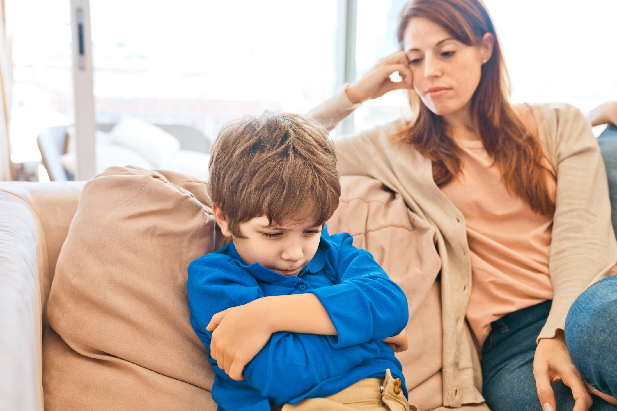 Conflict between mother and son