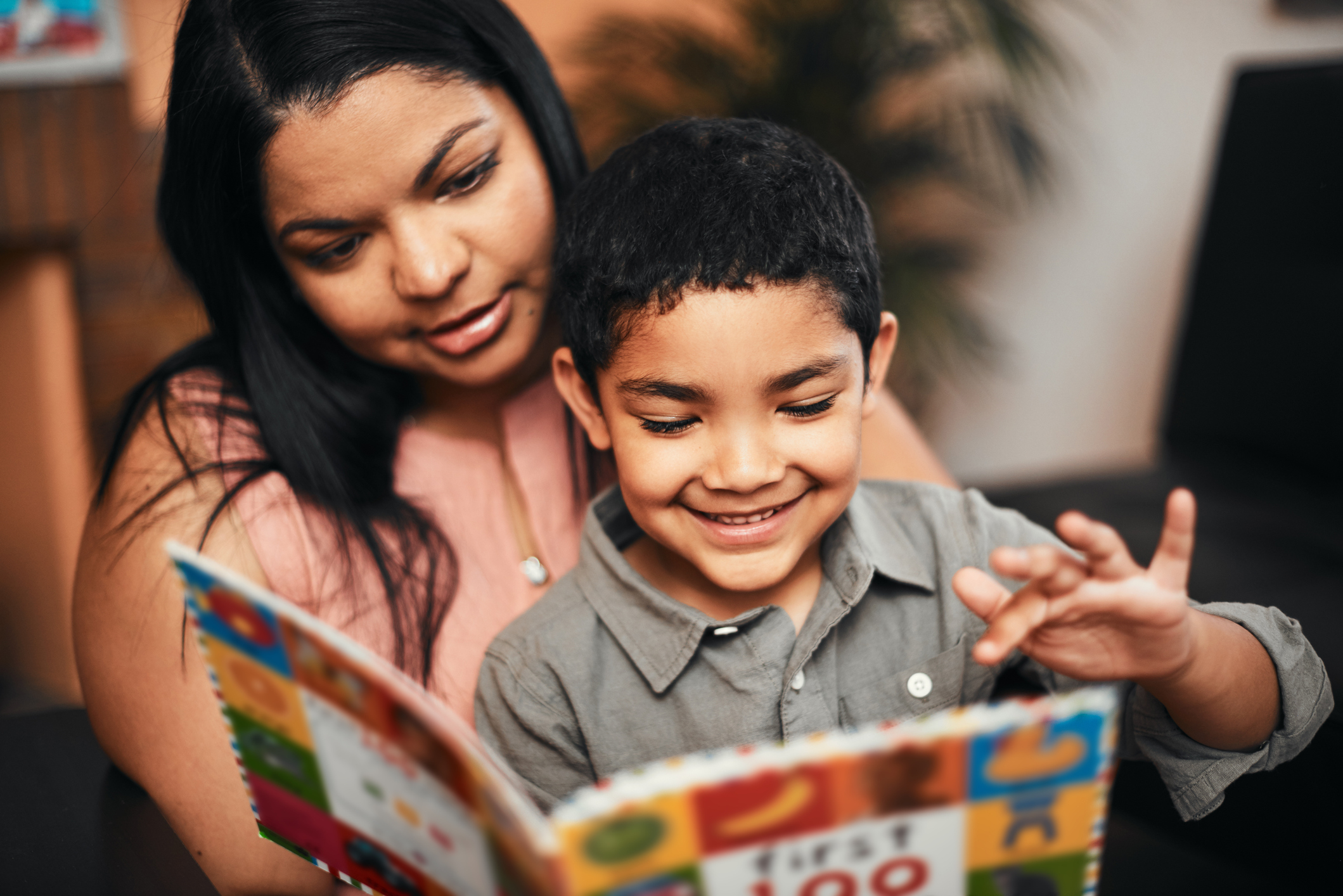 Brightening his world with books