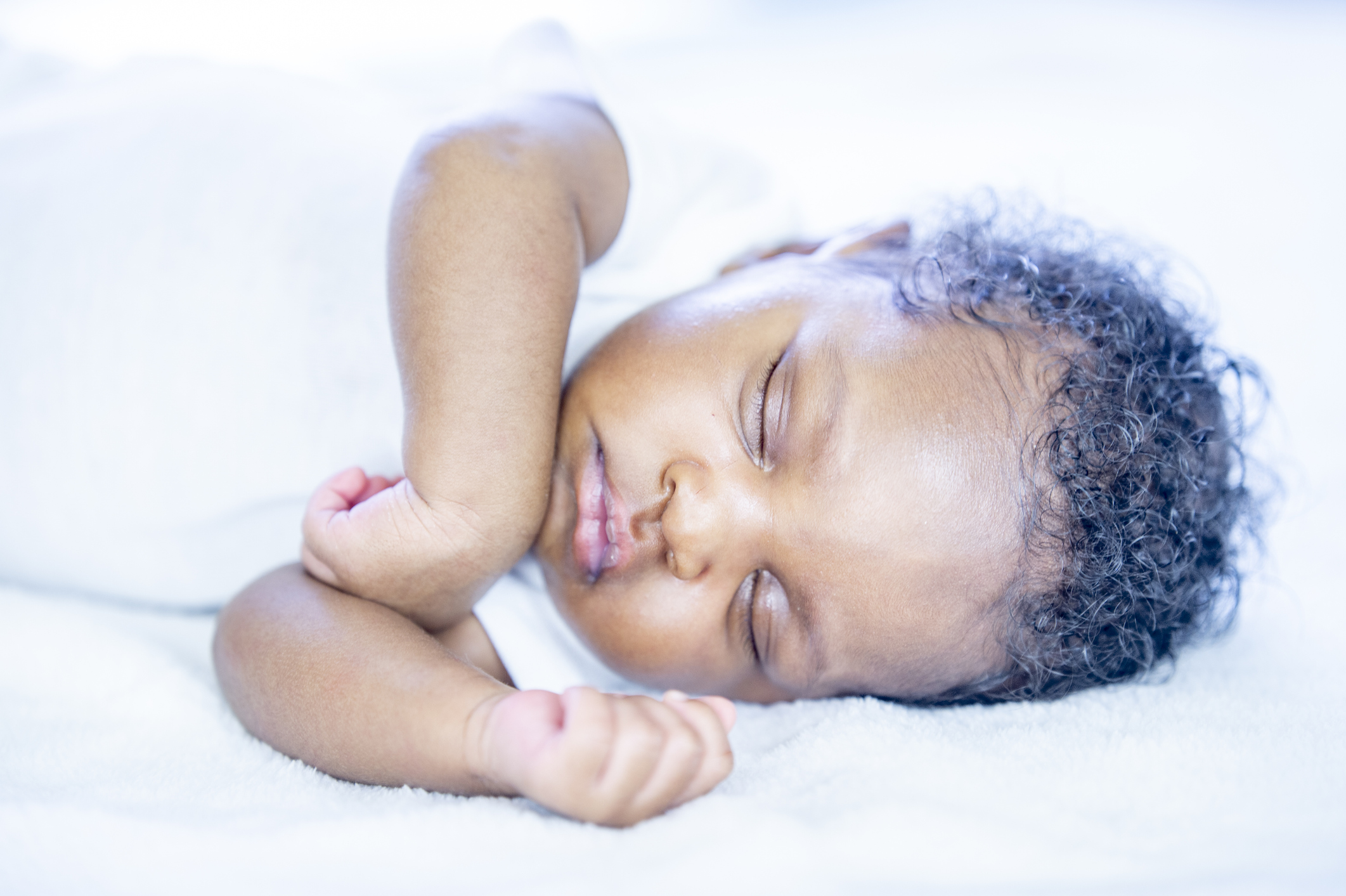 Newborn baby sleeping