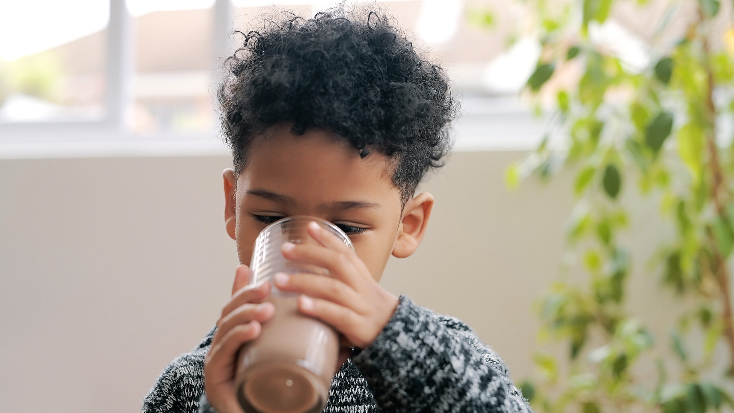 Chocolate milk, the official drink of childhood