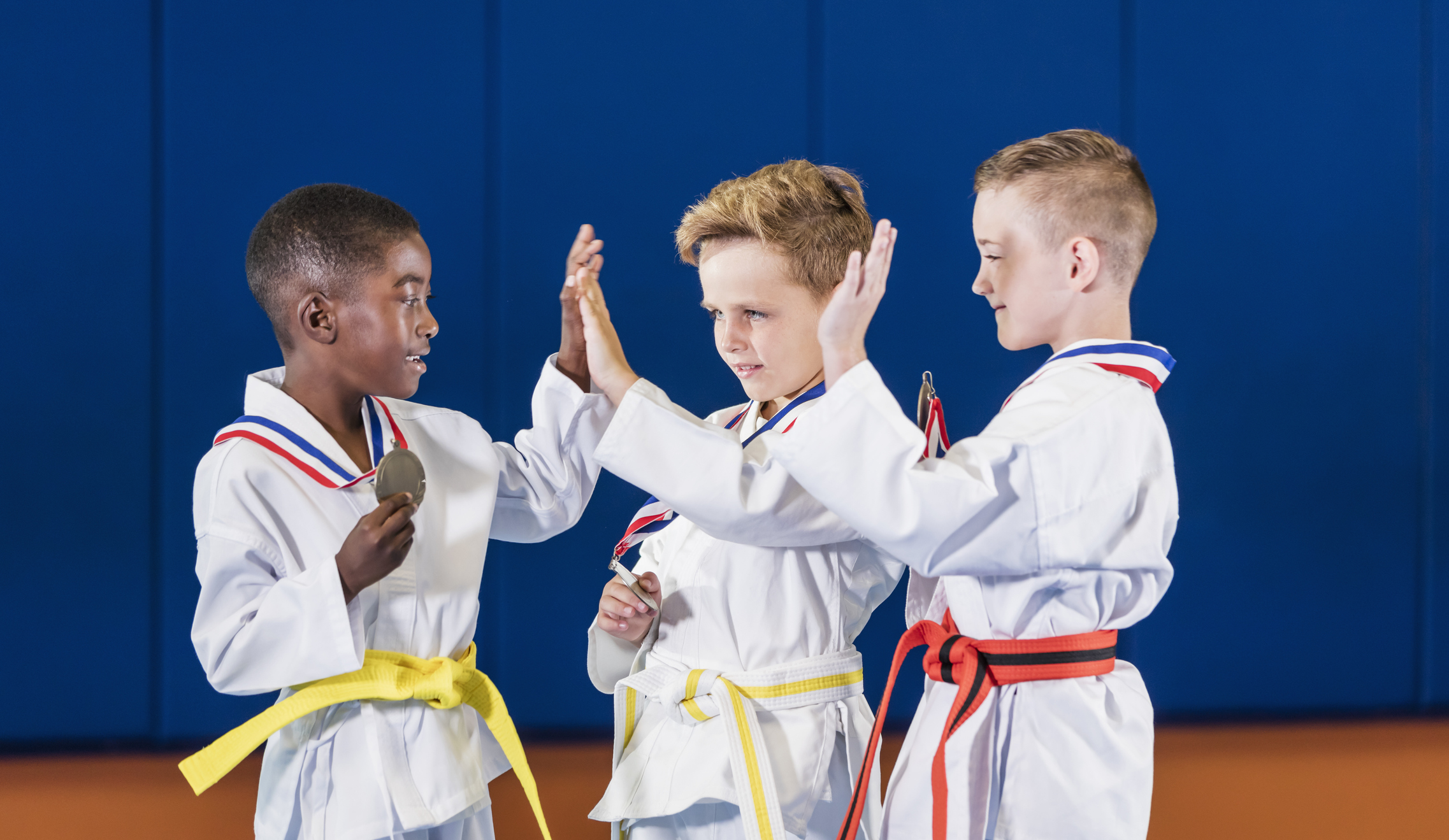 Boys win taekwondo competition