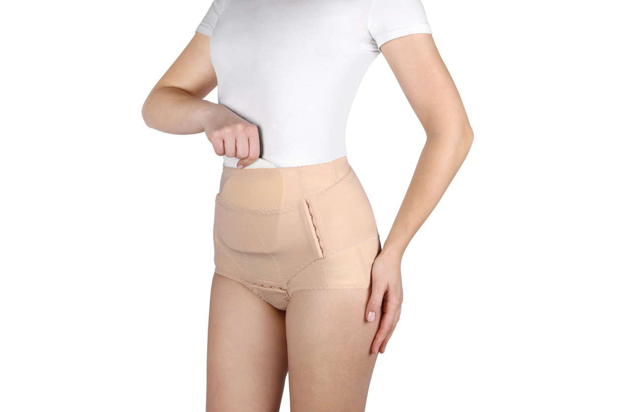 Postnatal Bandage. Medical Compression underwear. Orthopedic bandage underpants for lowering of the pelvic organs. Postpartum Tummy Control Belly Bandage. Postoperative trousers