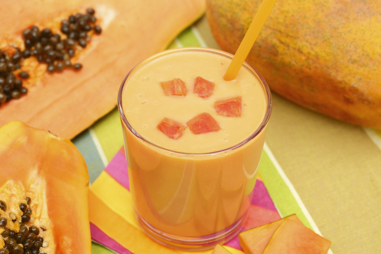 Papaya smoothie