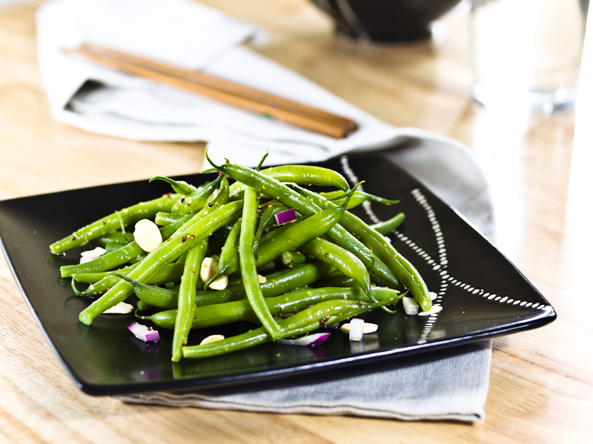 green beans with almond