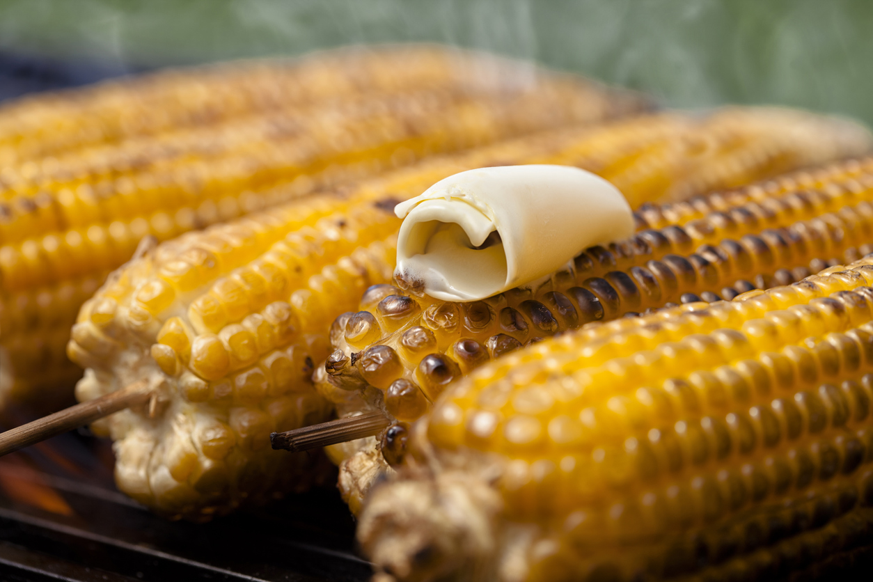 Grilled corn