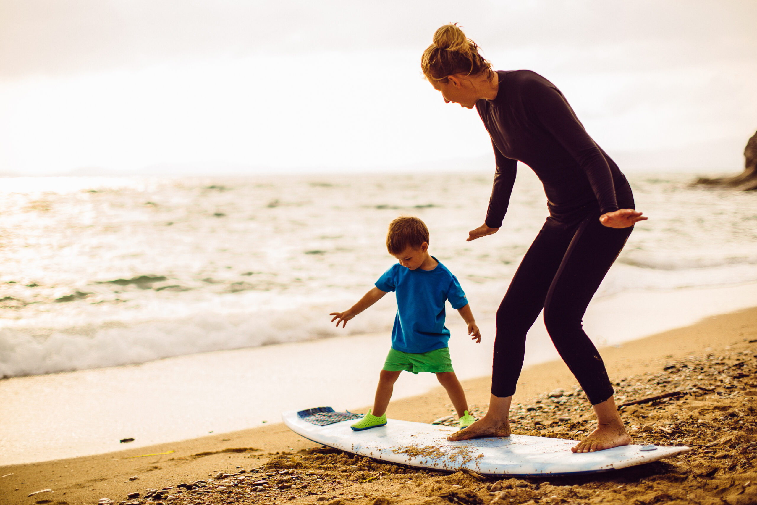 Surfing lessons