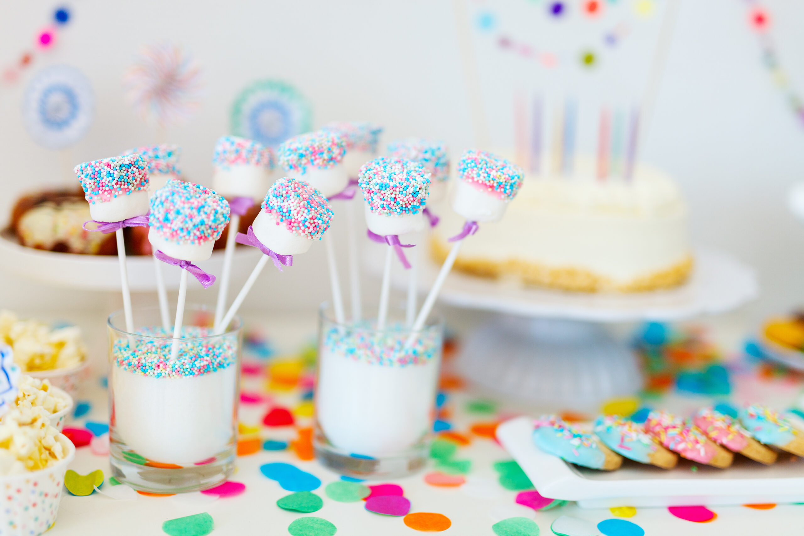 Dessert table at party