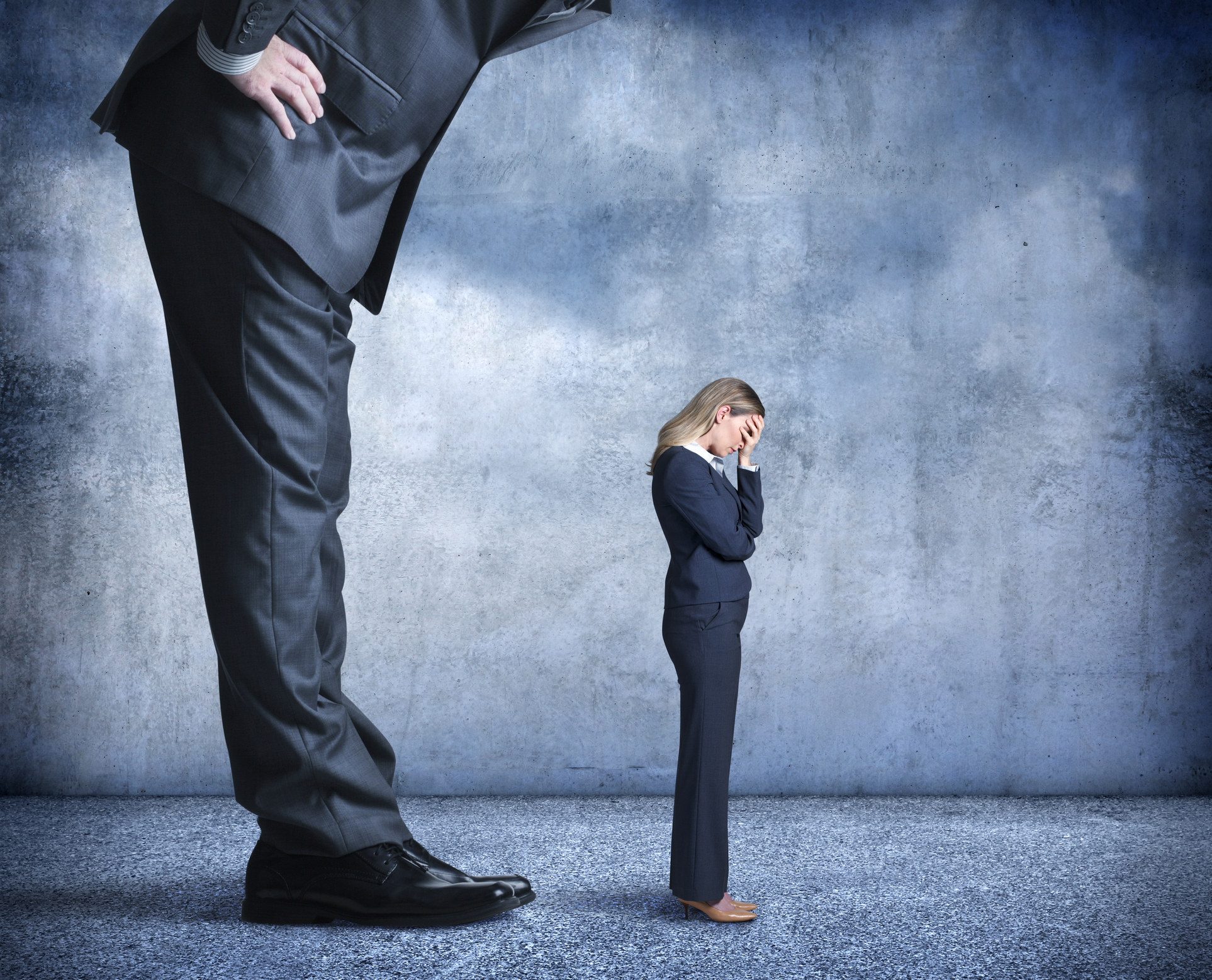 Businesswoman Feeling The Stress Of Workplace Discrimination