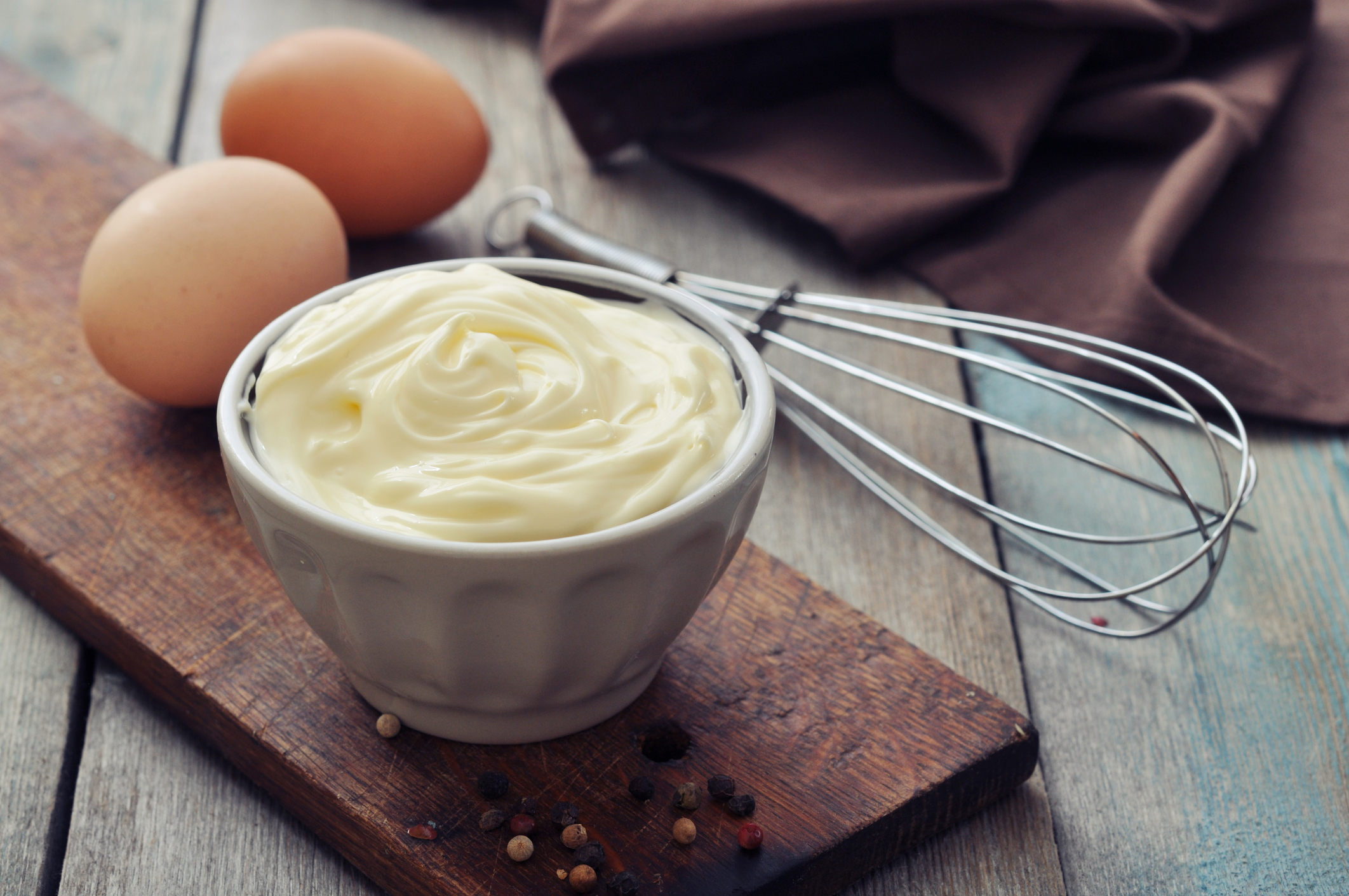 Homemade mayonnaise