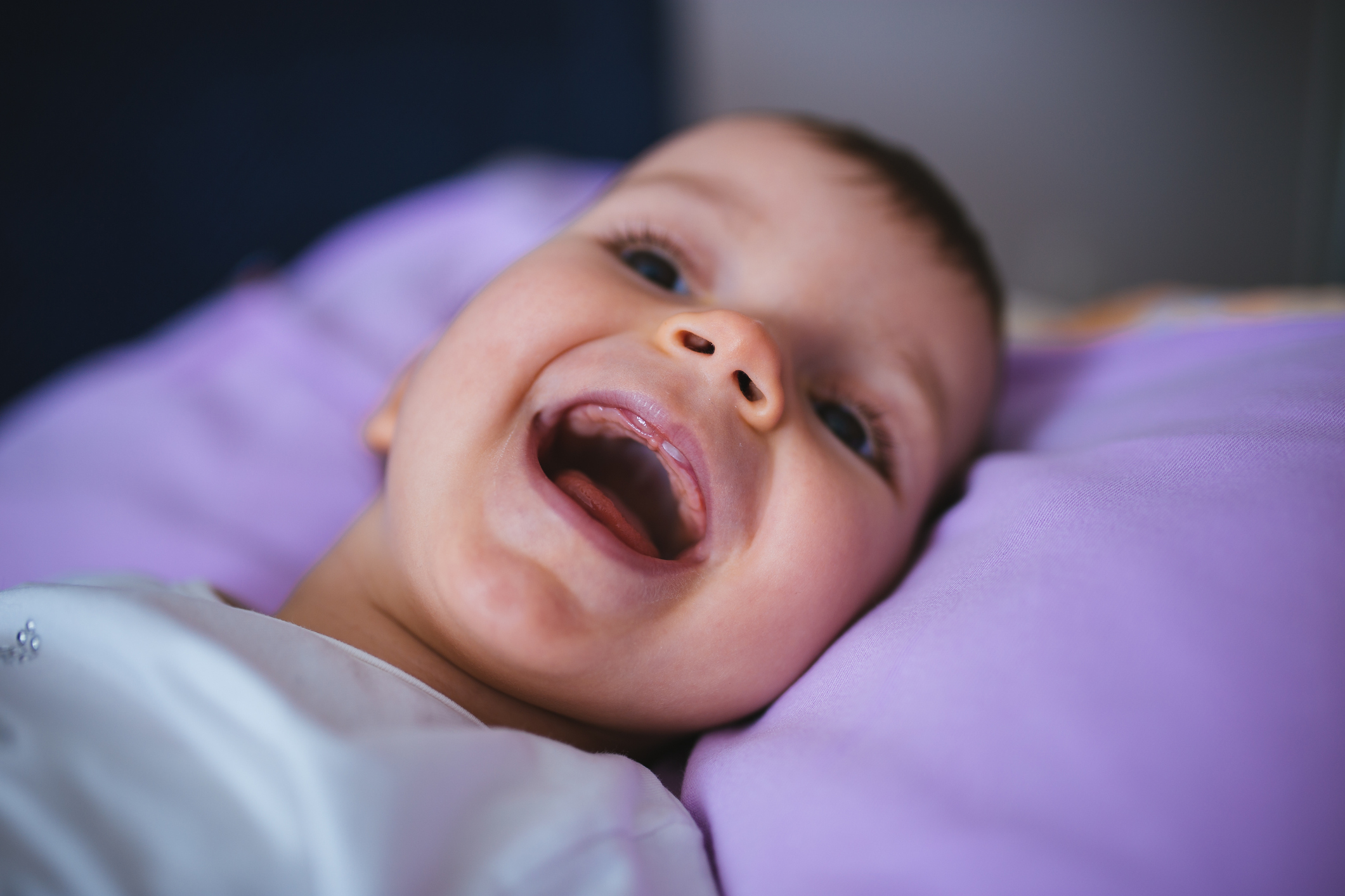 Child's first tooth