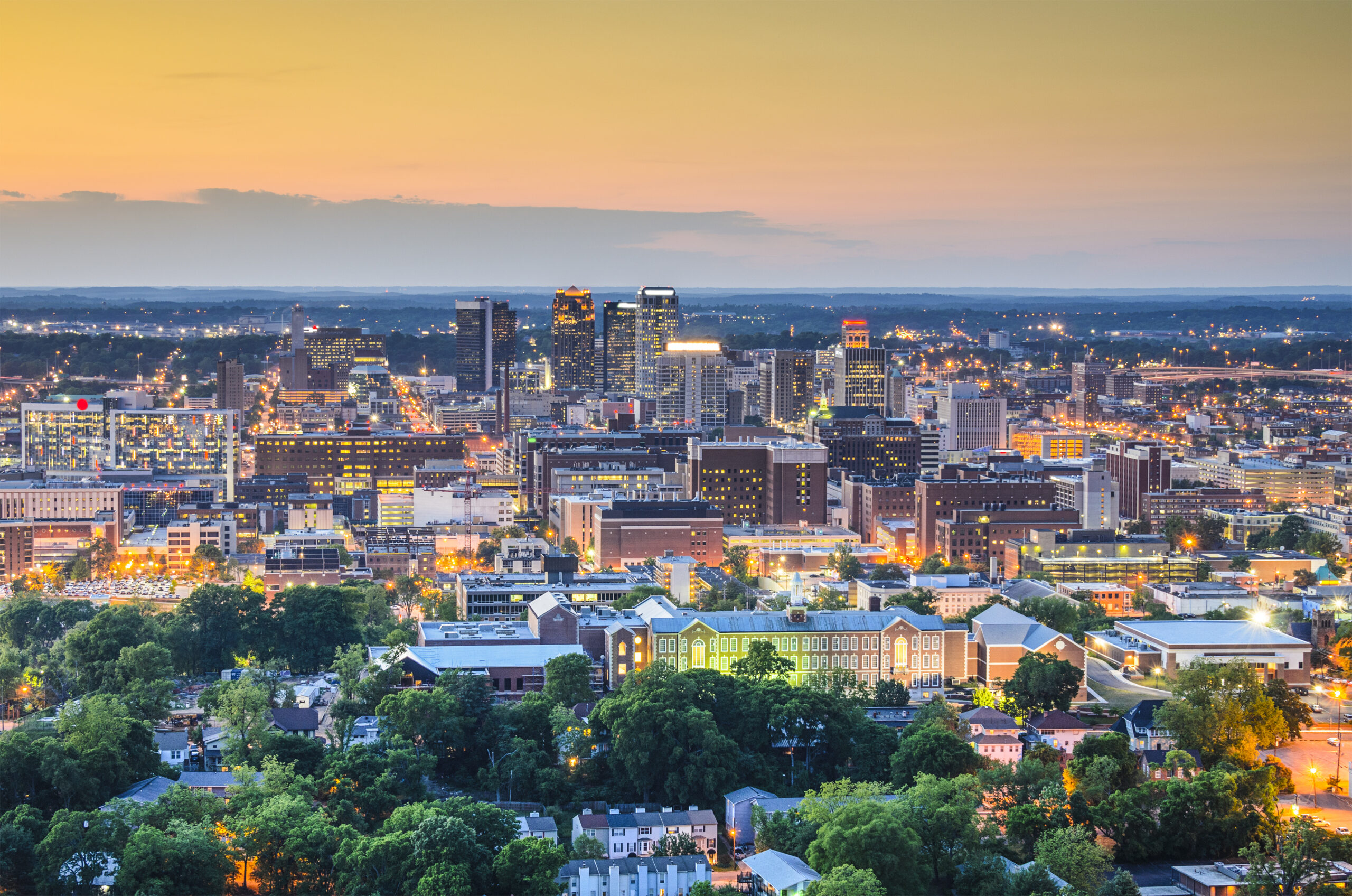 Birmingham, Alabama Skyline