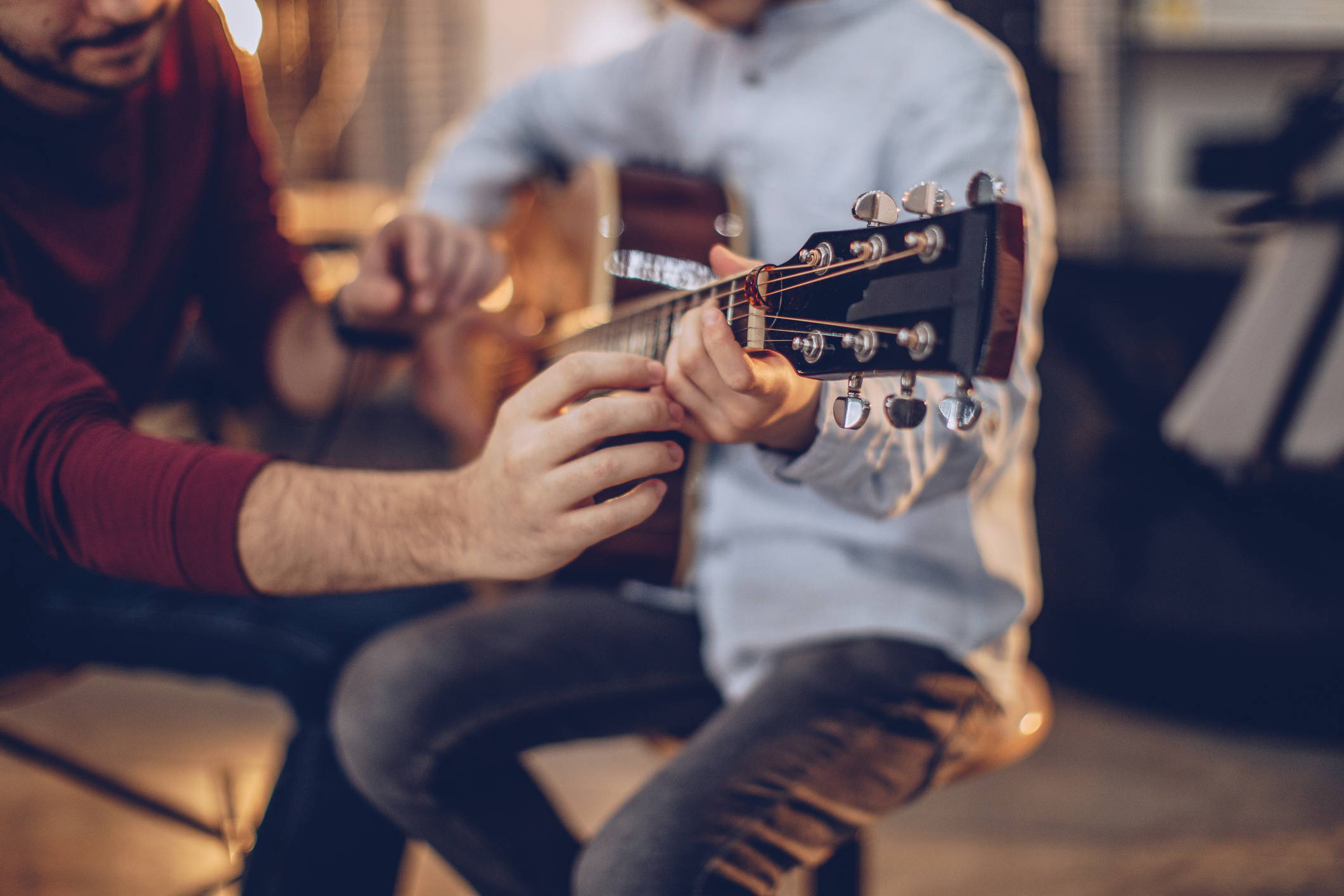 First guitar class