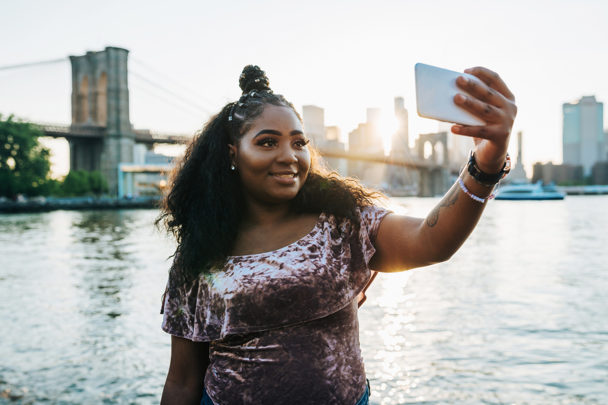 People exploring NYC