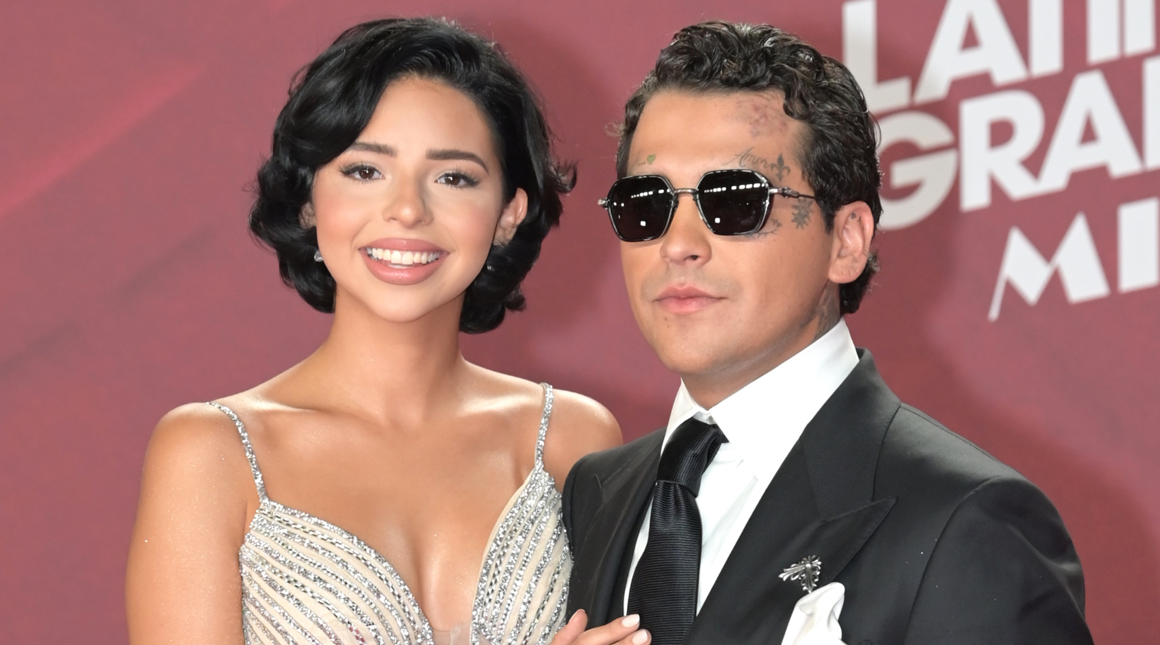 Christian Nodal y Ángela Aguilar