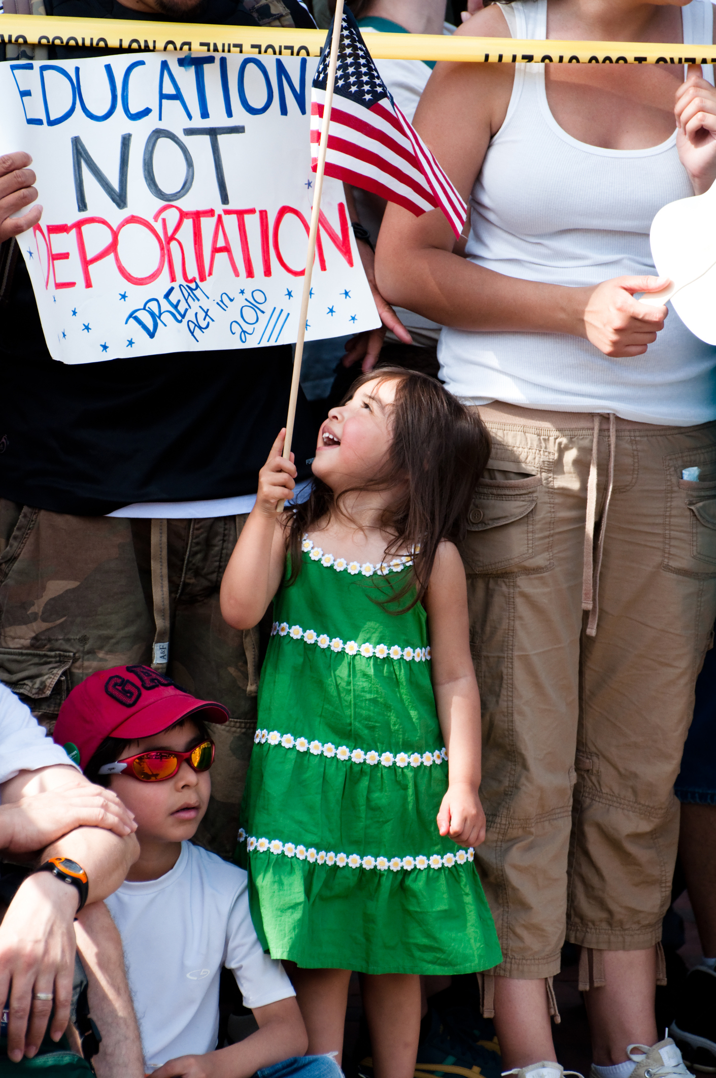 Immigration Protest at White House